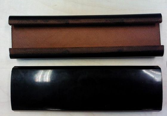 Escalator handrail,  black color, rubber(SBR), V type, polyester fibe sliding layer