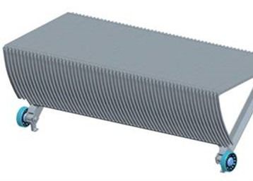 Stainless steel Escalator Step CNAS Outdoor Aluminum Pallet