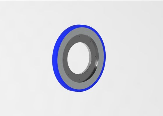 PU Escalator Handrail Drive Friction Wheel Diameter 456 X 35 Escalator Rubber Handrail