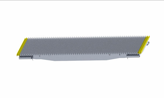 Type 1000 Short Pitch Escalator Step Die Cast Aluminum Pallet Without Demarcation Line