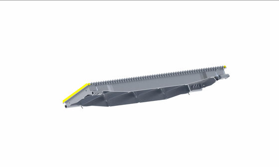 Type 1000 Short Pitch Escalator Step Die Cast Aluminum Pallet Without Demarcation Line