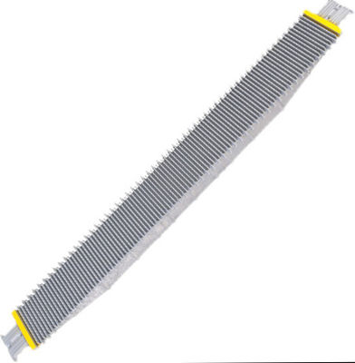 CNAS Grey  Aluminum Pallet Escalator Step Spare Part Escalator With Demarcation Line