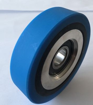 Step chain roller; 110x27, PA+steel Hub roller, with Bearing 6005, Pin 25