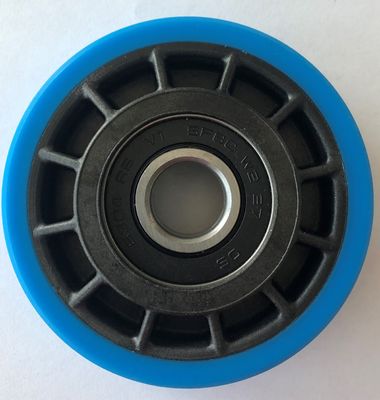 Oil Hydrolysis Pin 17 Step Chain Roller 100x25 Hub Type Roller With Bearing 6303