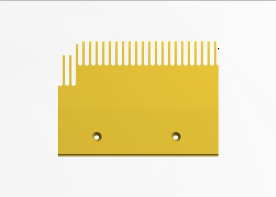 CNAS Powder Coated  Escalator Floor Plate Escalator Comb Plate With Plastic Inserts