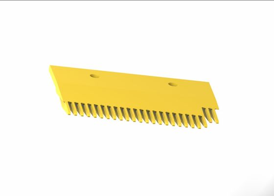CNAS Powder Coated  Escalator Floor Plate Escalator Comb Plate With Plastic Inserts
